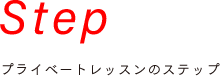 Step 認定試験のステップ